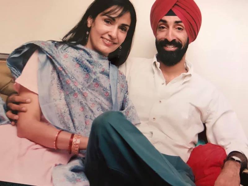 Simar Dugal and her brother Parmeet Singh Sawhney