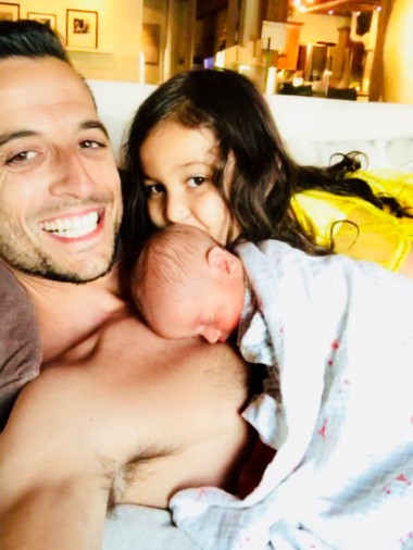 Samiya Edwards' husband Tony Reali and their children