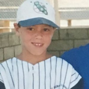 Christian Yelich in his youth