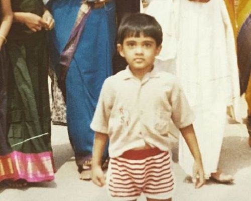 Childhood Photos of Siddu Jonnalagadda