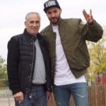 Karim Benzema and father