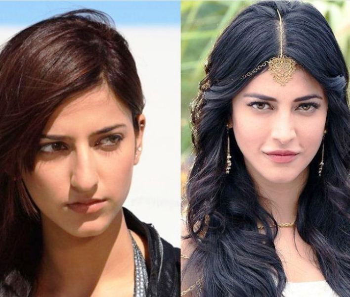 Shruti Haasan before and after photos