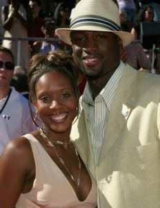Siohvaughn Funches with her ex-husband Dwyane Wade