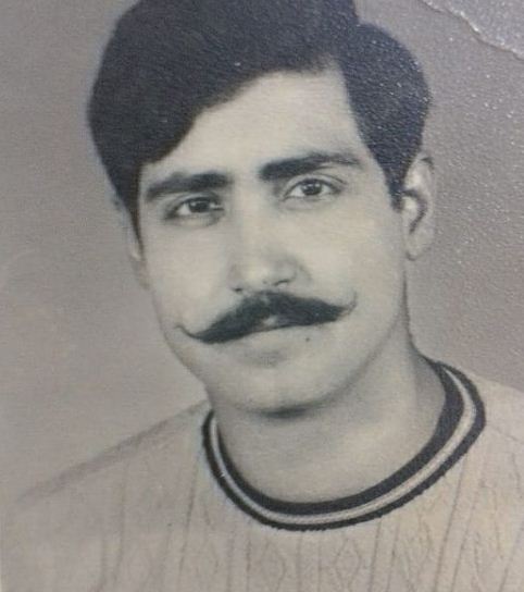 Old photos of Shreyansh Pandey's father