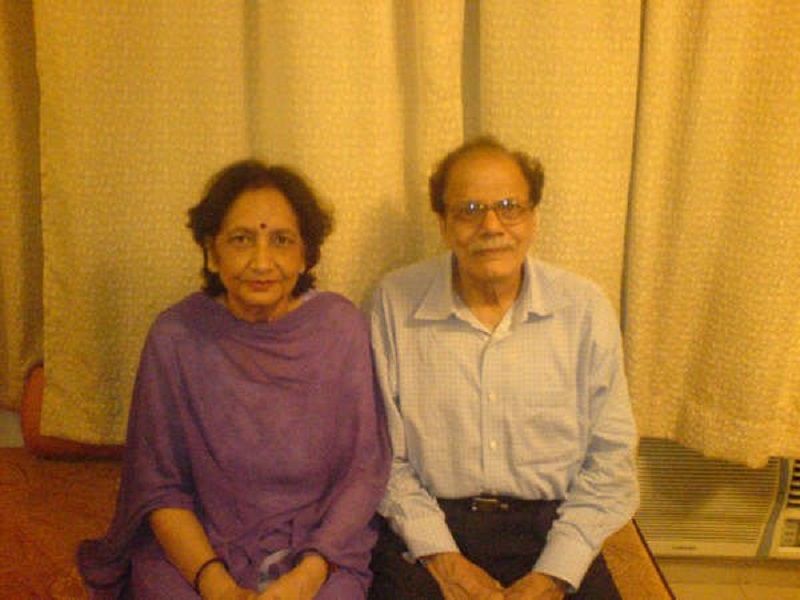 Shreya Chaudhary's grandparents