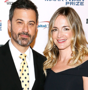 Jimmy Kimmel and wife Molly McNeill
