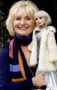 Sylvia Anderson and her puppet