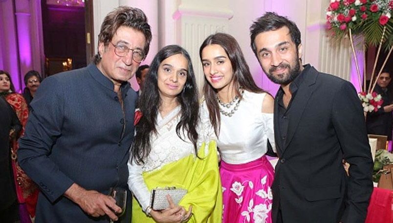 Shraddha Kapoor and her family