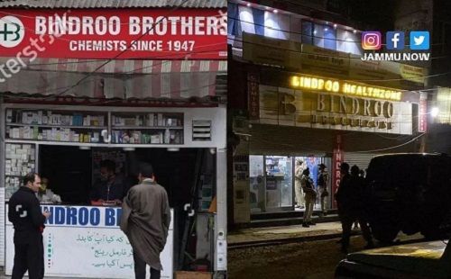 Shraddha Bindroo's father's shop