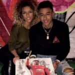Jesse Lingard and his girlfriend