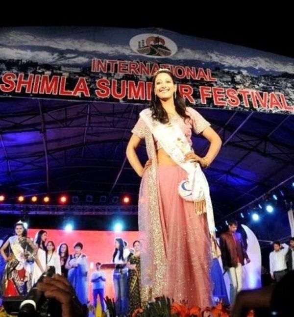 Shivya Pathania at the International Summer Festival Shimla