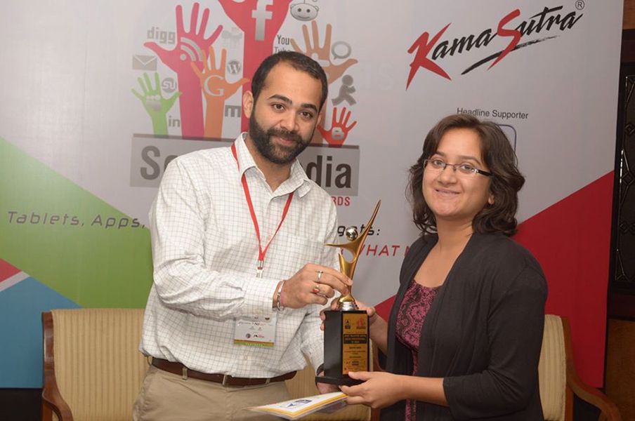 Shivya Nath with her awards