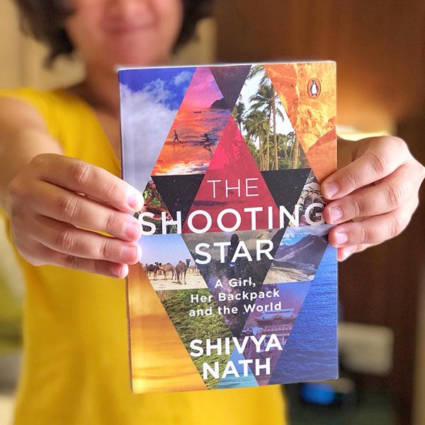Shivya Nath and her book The Shooting Star (2018)