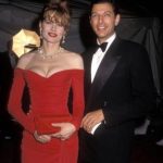 Jeff Goldblum and his second wife Geena Davis