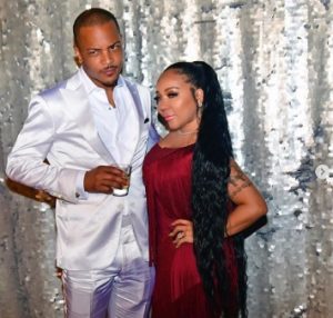 Tameka Cottle and her ex-husband IT
