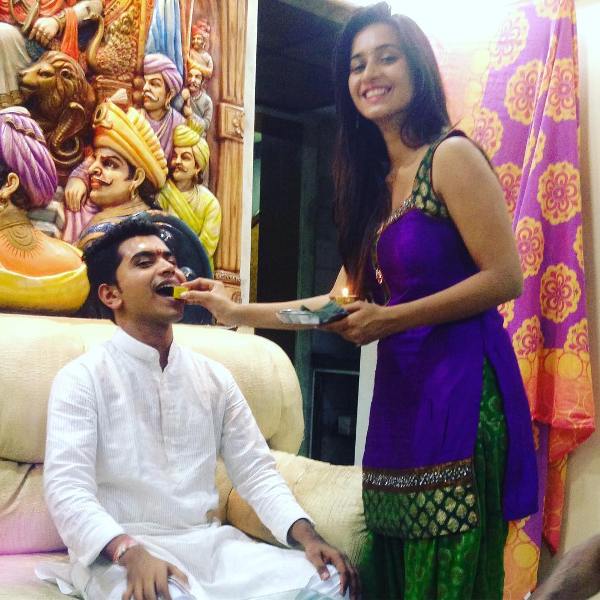 Shivani Surve and her brother