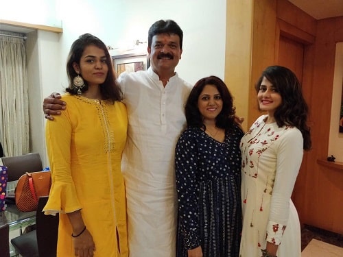 Shivani Patil and her family