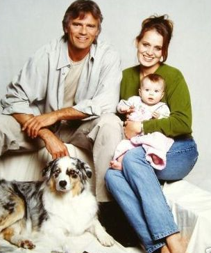 April Prose with her ex-husband and daughter Richard Dean Anderson