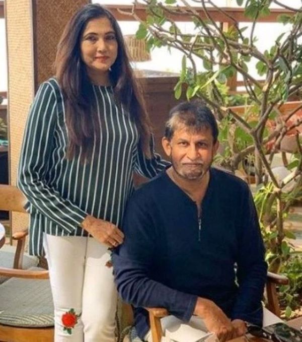 Sandeep Patil and his wife