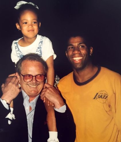 Troy Mullins with her father and grandfather