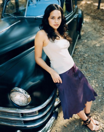 Nora Jones pictured with her car