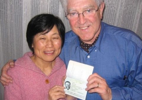 Miyoko Watai and her late husband Bobby Fischer