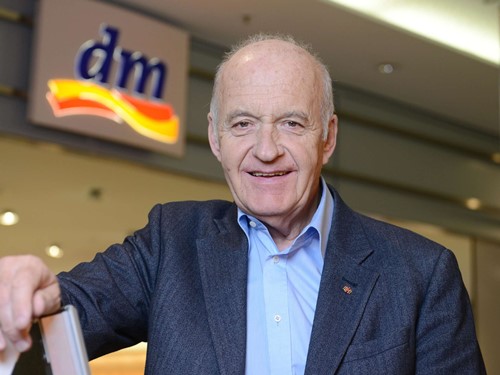 Goetz Werner, founder of dm store