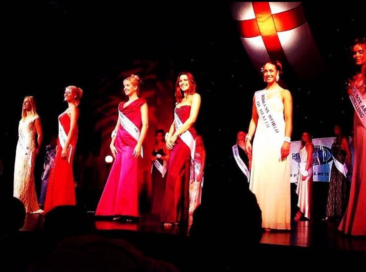 Kate Elizabeth Hallam at the Miss England 2004 competition