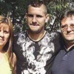 Alexander Mitrovic and his parents
