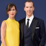 Benedict Cumberbatch and his wife