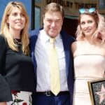 John Goodman with his wife and daughter