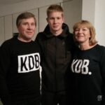 Kevin De Bruyne and his parents