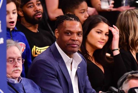Latrell Sprewell and his ex-wife