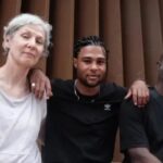 Serge Gnabry with his father and mother