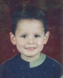 Christopher Velez childhood photo 