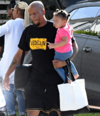 Kevin Hunter and his daughter 