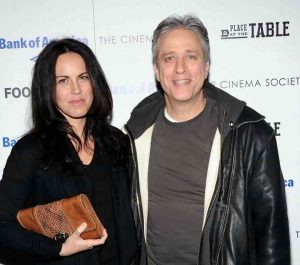 Jon Stewart and wife Tracy McShane