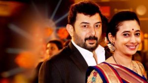 Arvind Swami and his second wife Aparna Mukerjee