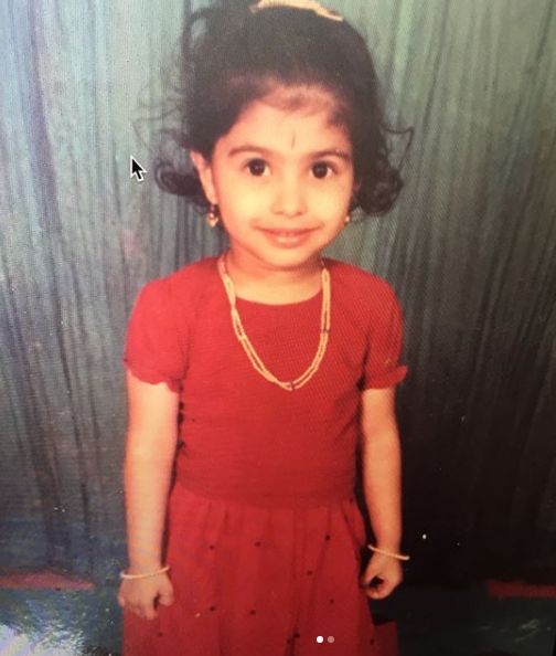 Anushamani as a child