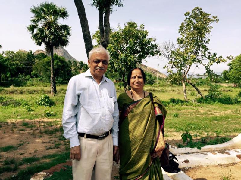 Anushamani's parents