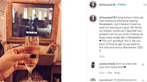 Instagram Posts by Afshan Azad