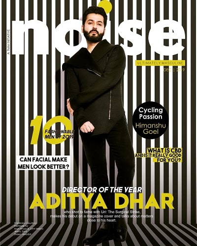 Aditya Dhar on the cover of Noise Magazine