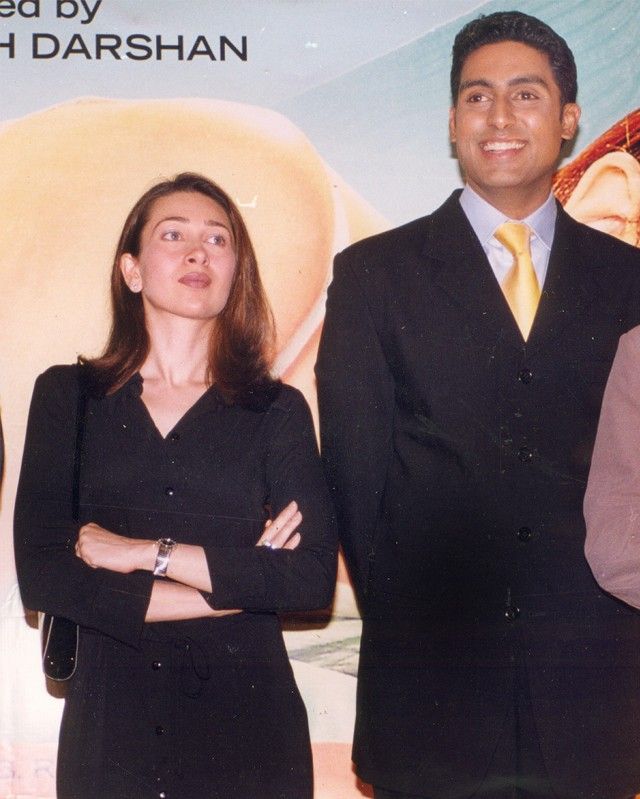 Abhishek Bachchan and Karishma Kapoor