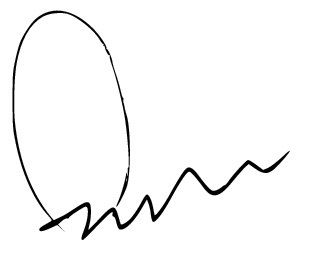 Abhishek Bachchan's signature