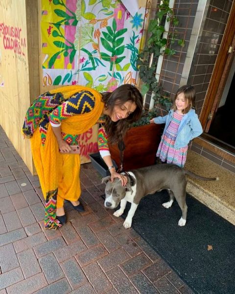 Aarti Chabria loves dogs